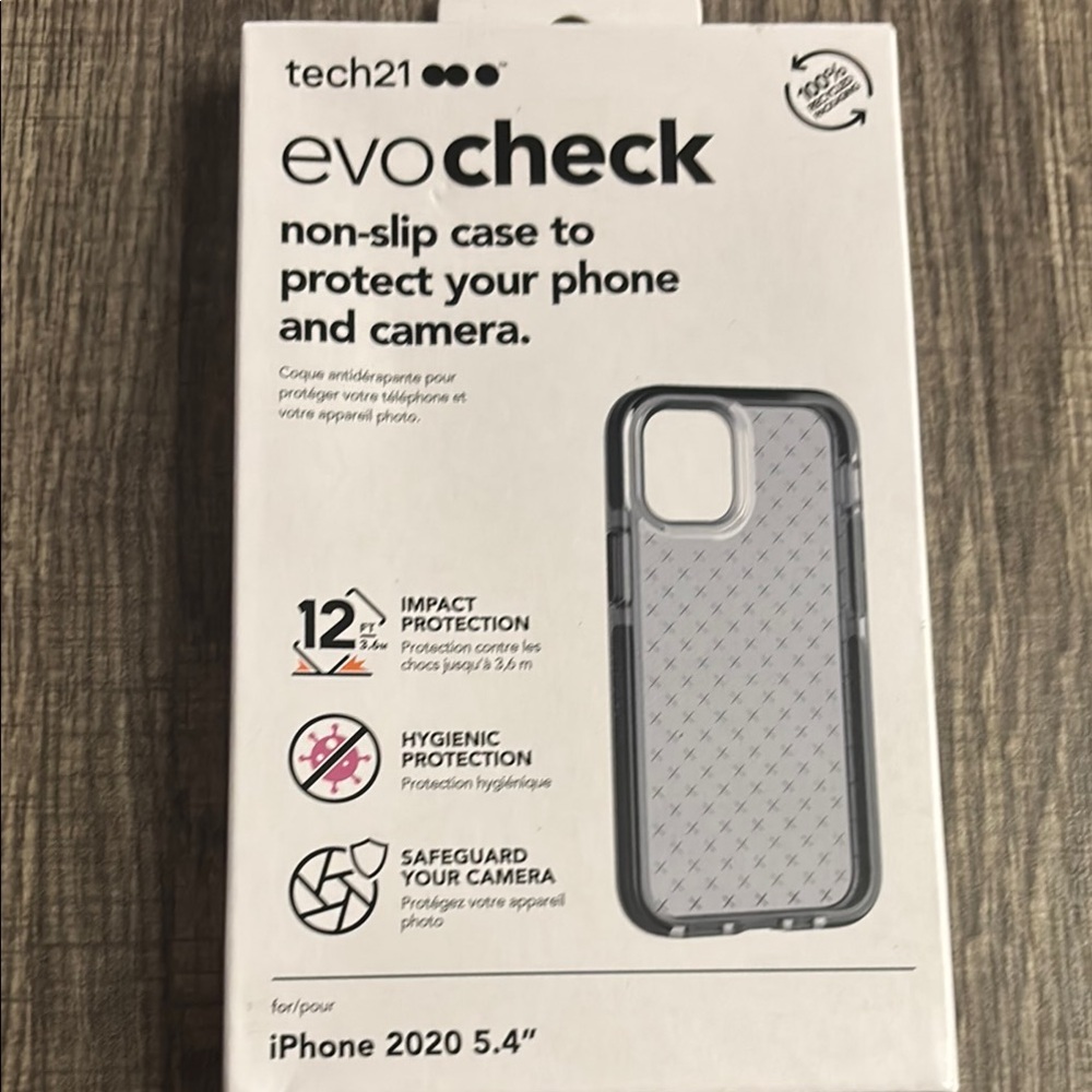 Tech21 Black EvoCheck iPhone Case Durable Protection